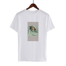 Load image into Gallery viewer, 2019 Shirt Korean Women Fashion David Michelangelo Print Blouses Fashion Harajuku Short Sleeve Plus Size White Women Shirts Tops
