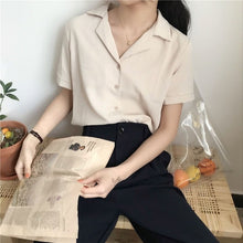 Load image into Gallery viewer, Women Blouses Tops Long Sleeve Fashion Shirt Casual Blouse Tops Loose Women Clothes