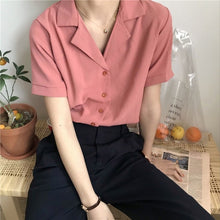 Carregar imagem no visualizador da galeria, Women Blouses Tops Long Sleeve Fashion Shirt Casual Blouse Tops Loose Women Clothes